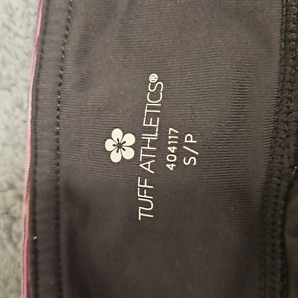 💖$5 ADD on Tuff Athletics Grey Skort with drawstring pink waist💖 - Picture 7 of 9